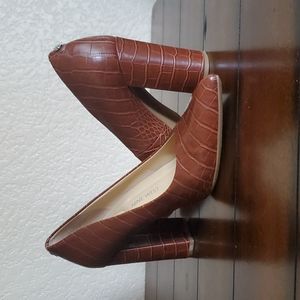 Nine West Astoria 9x9 Brown Pumps | USA 92G20-5I44